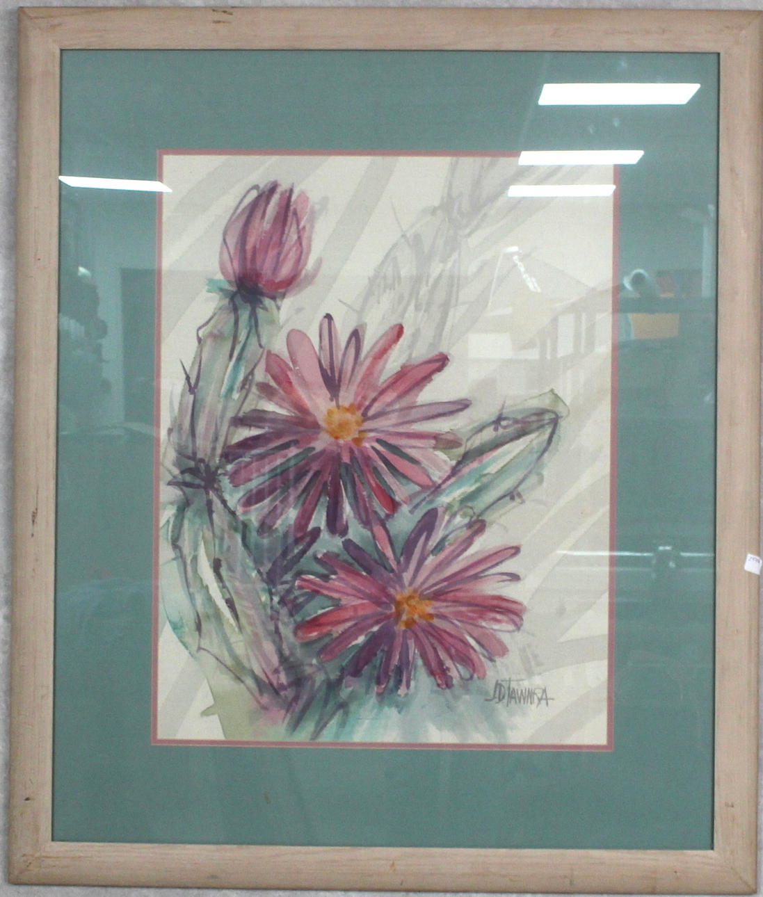 OIDENTIFIERAD KONSTNÄR. Pastel.