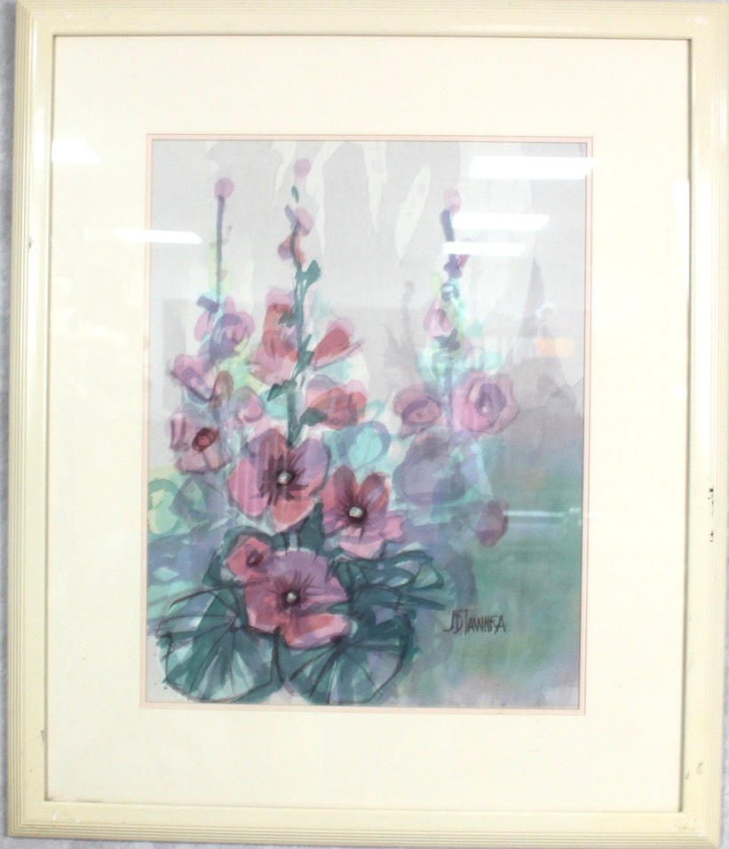 OIDENTIFIERAD KONSTNÄR. Pastell.