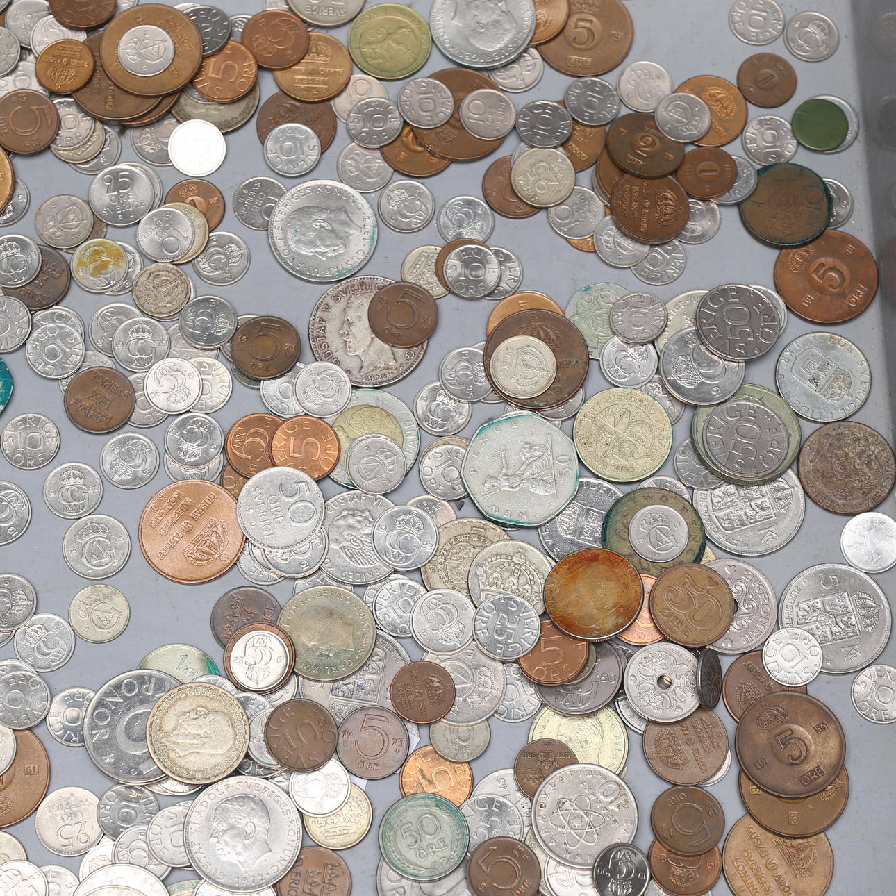 COINS, including Sweden.