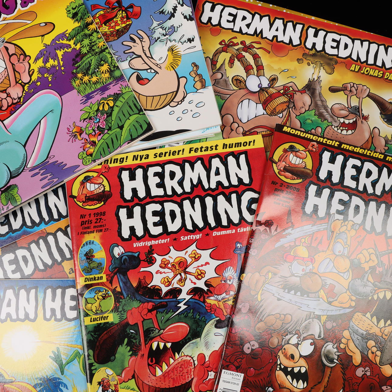 HERMAN HEDNING, series album, 2000s.