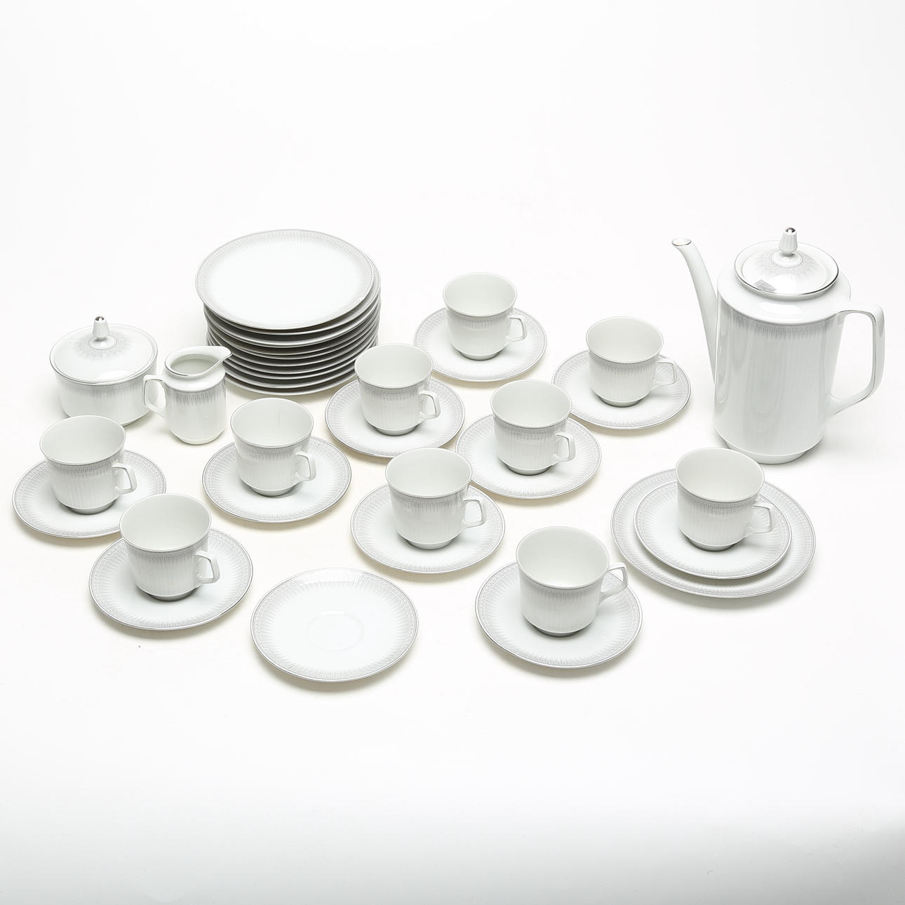 KAHVISETTI, 26 osaa, posliinia, Bavaria.