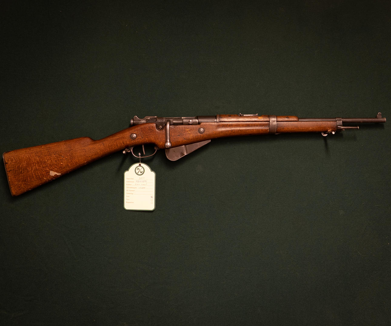 Berthier mit 1892 cal. 8 mm Lebel #12265.