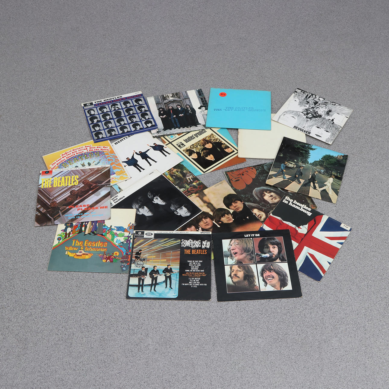 THE BEATLES, ALBUM, 18 STK. Vinyl.