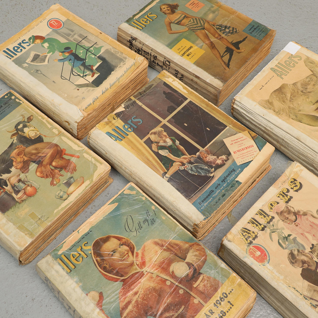 MAGAZINES, 7 years, Allers, mid 20th century.