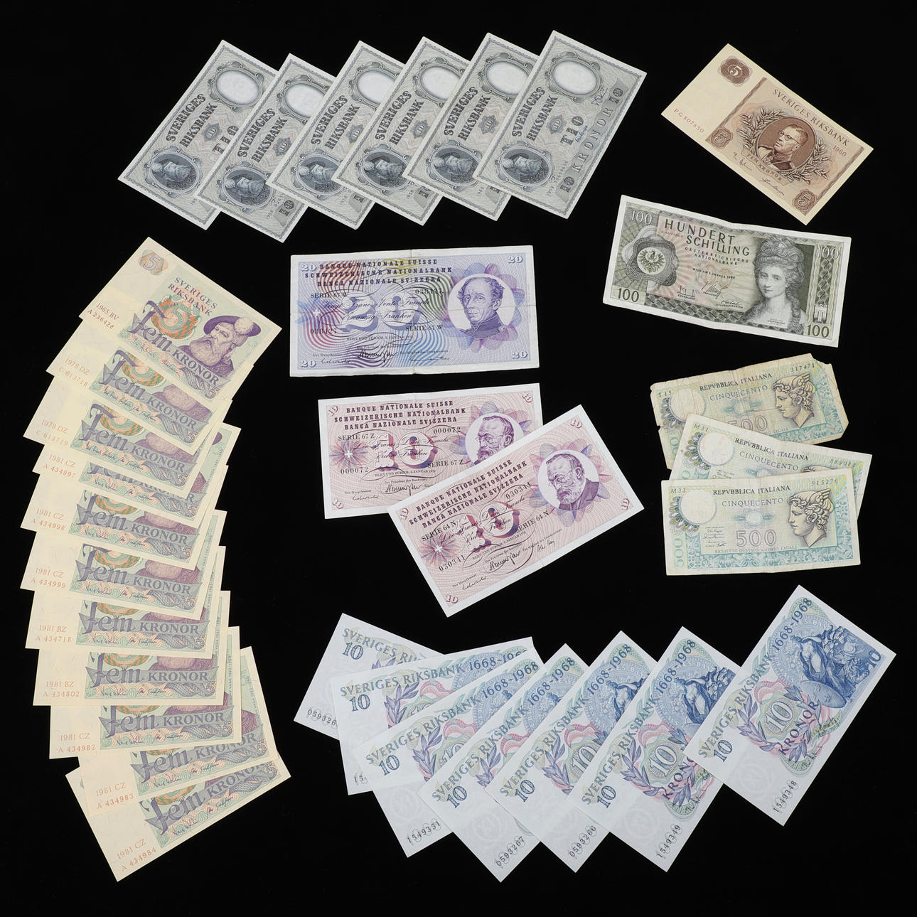 SEDLAR, 31 st, Sverige, Europa.