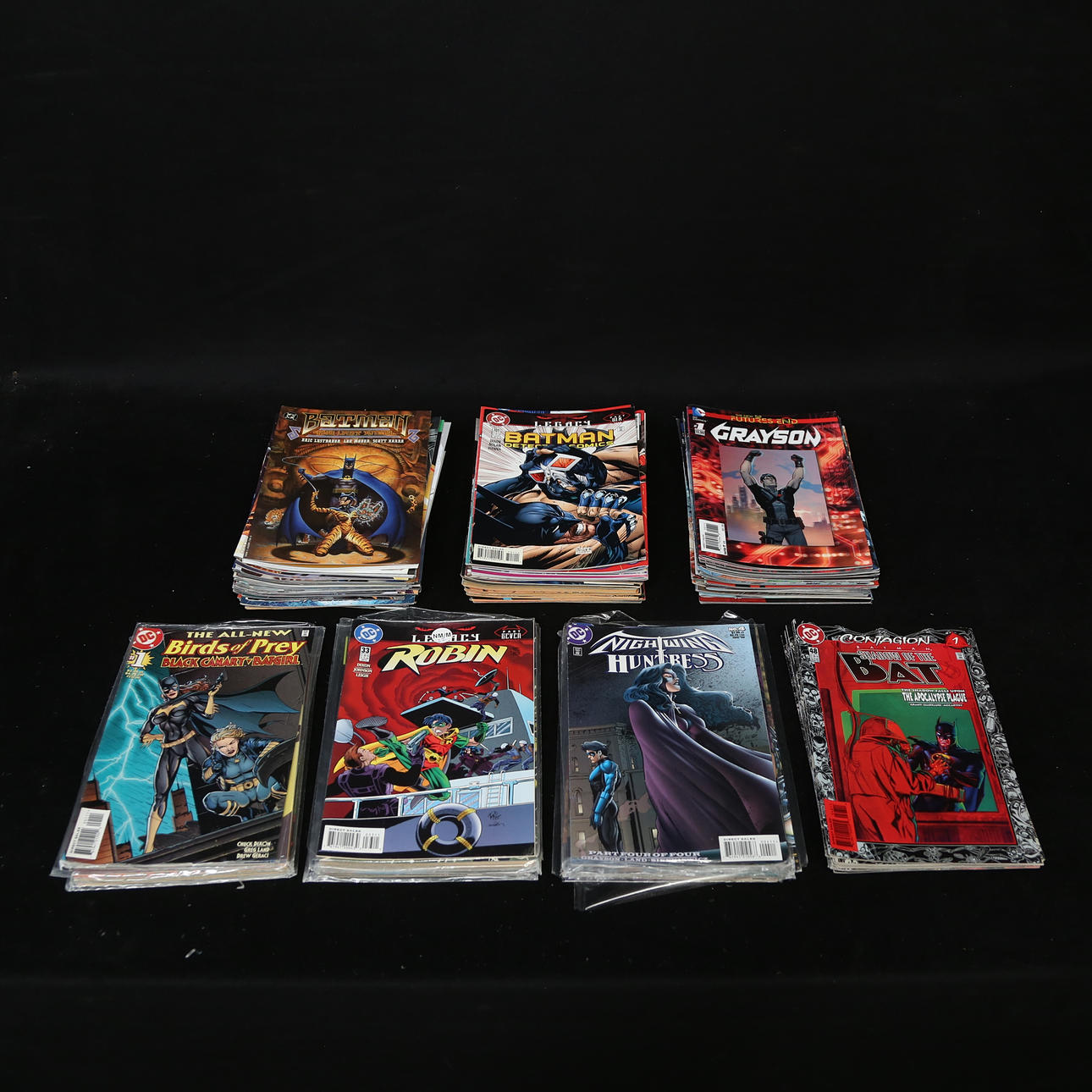 COMIC BOOKS, including Batman & Robin, Batman, Nightwing.