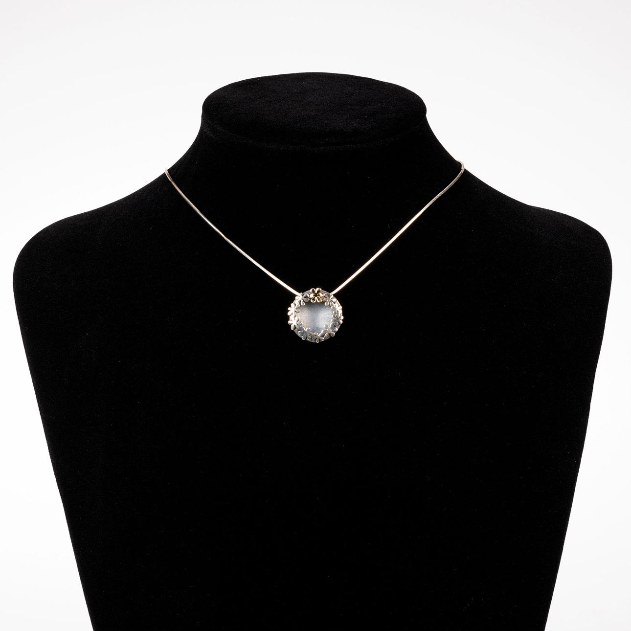 HALSKÆDE, Sterling sølv, Jens Aagaard, Danmark.