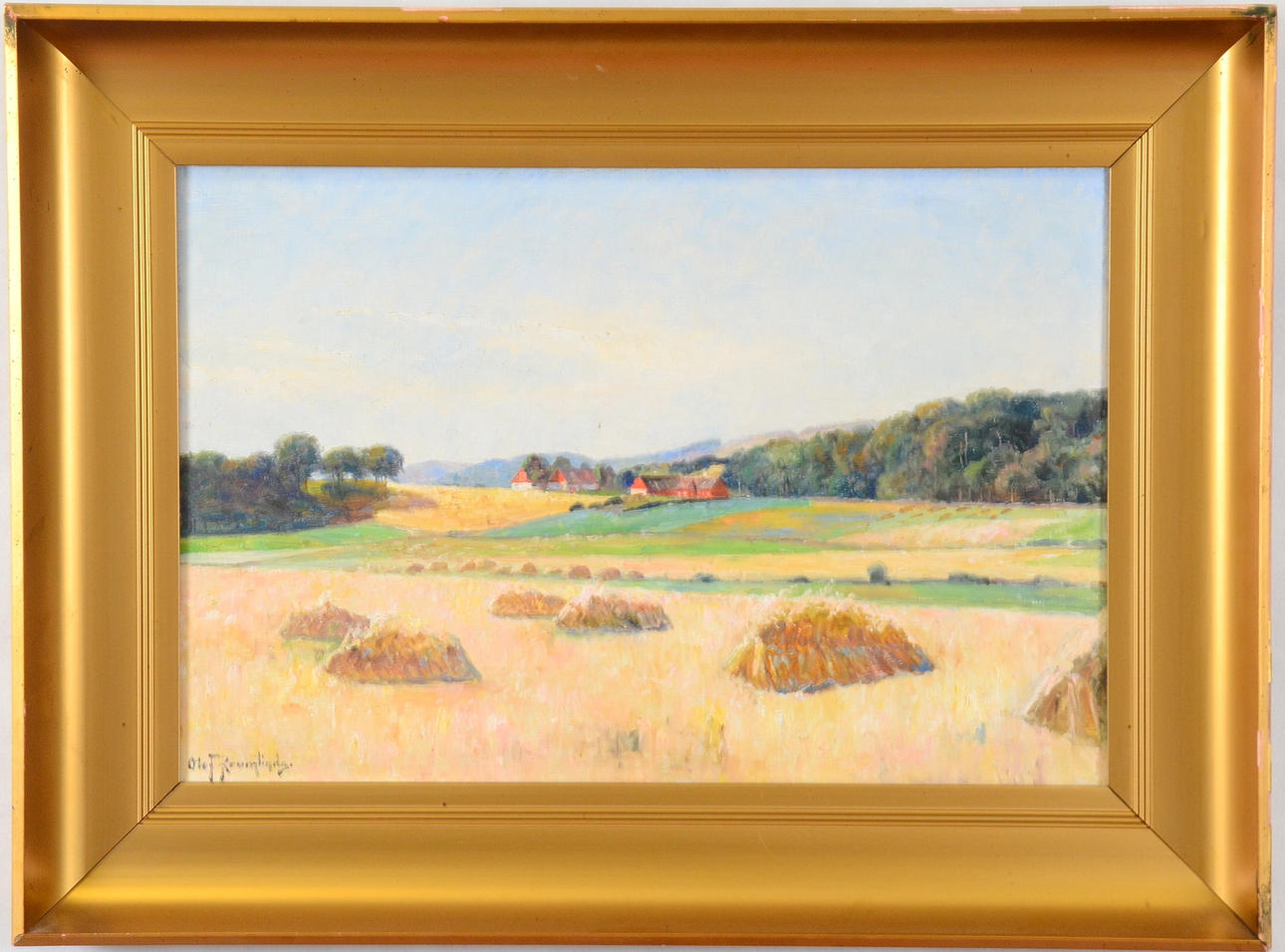 OLOF KRUMLINDE. Olja på duk.