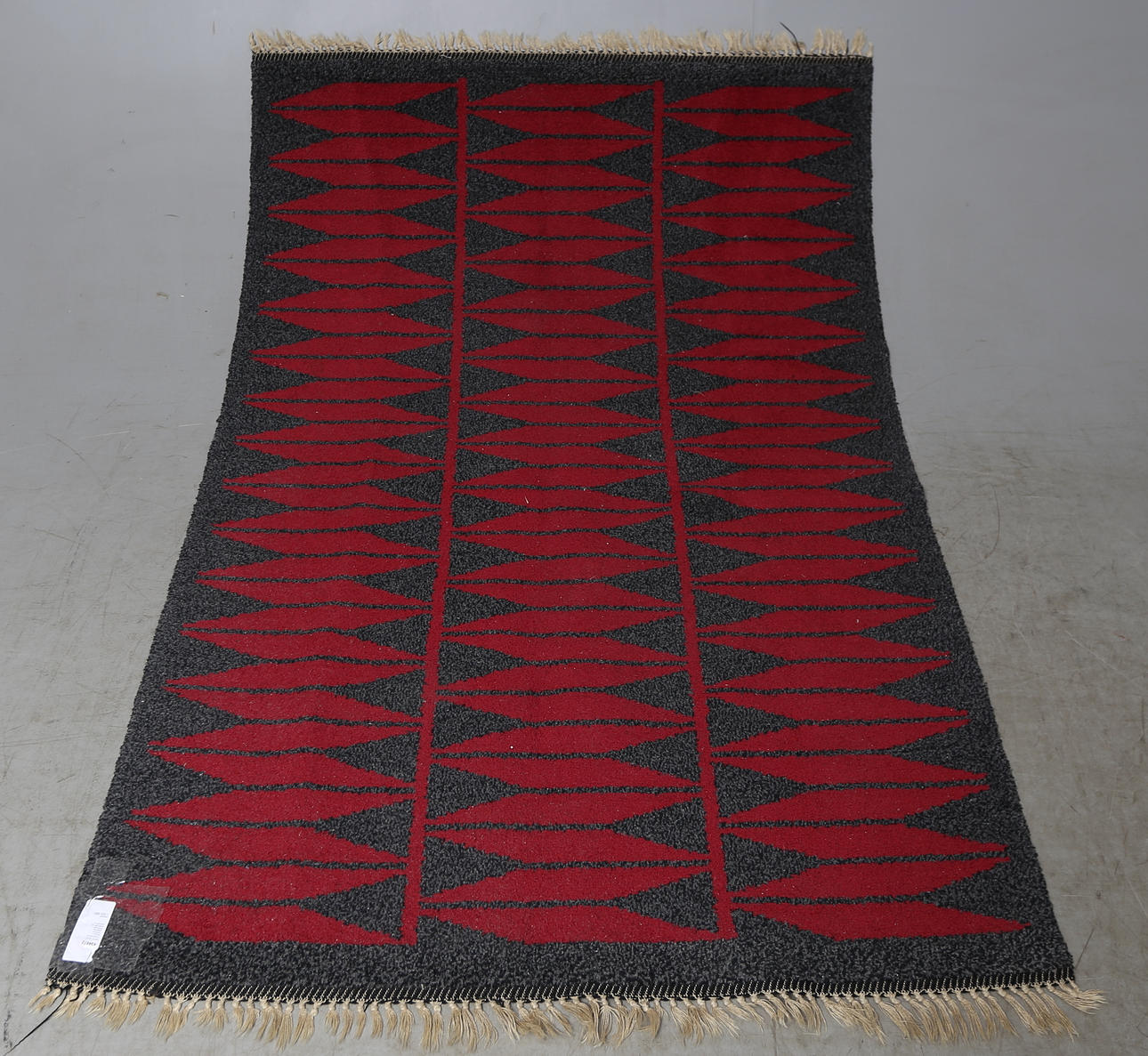 MATTA, flossa, "Kungsmattan", Tabergs Yllefabriks aktiebolag, 1900-talets andra hälft, ca. 205x134 cm.