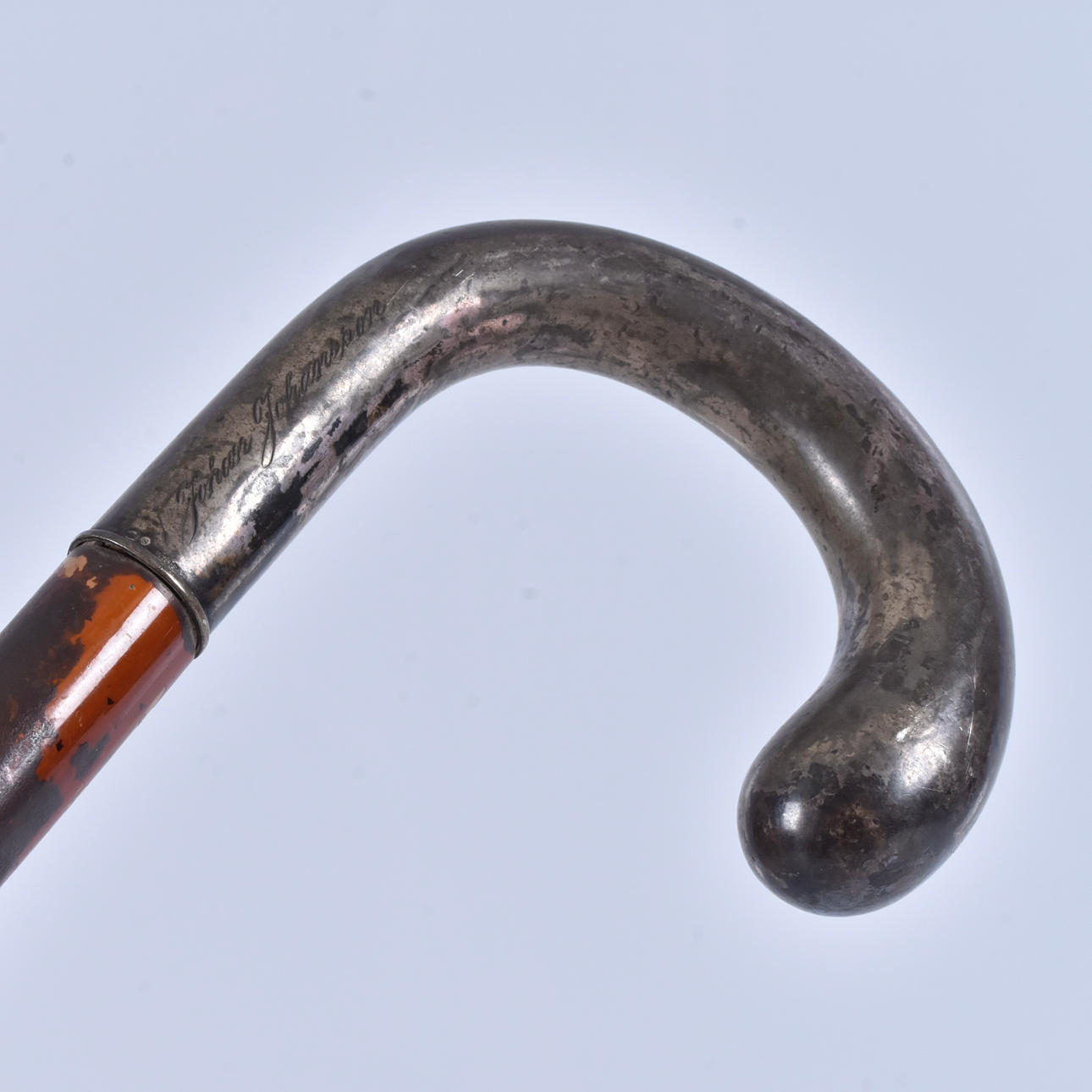 KÄPP, med silverkrycka, 1900-tal.