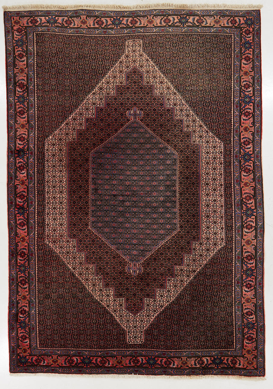 ORIENTAL CARPET, old, approx 352x248 cm.