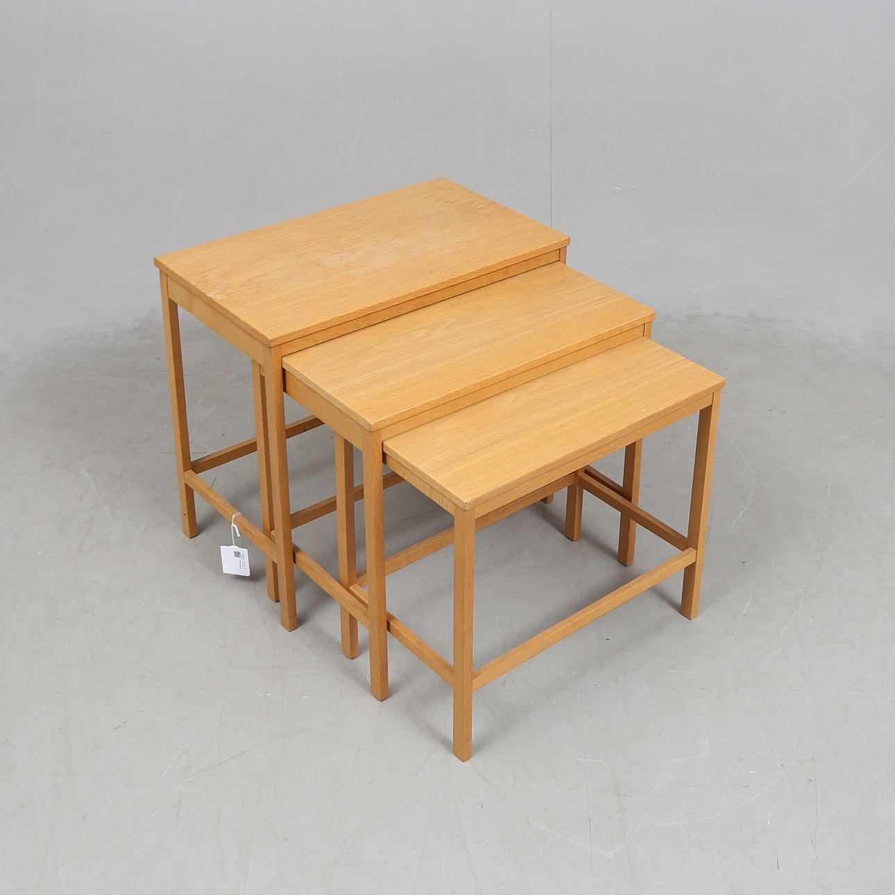 A set table, three pieces, Sweden, 1960s.