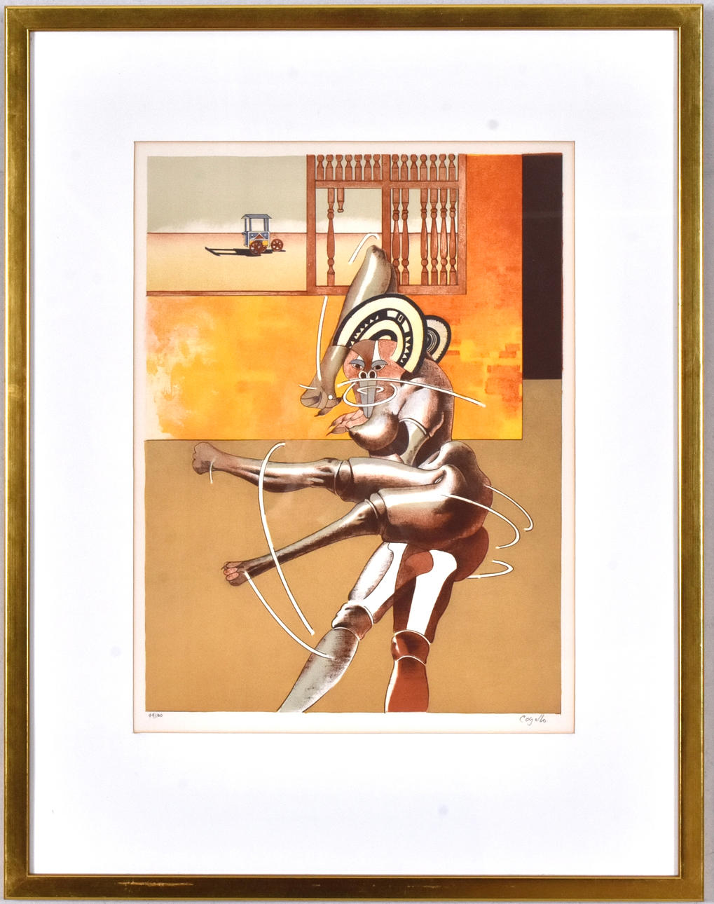 HERIBERTO COGOLLO. Color lithography.