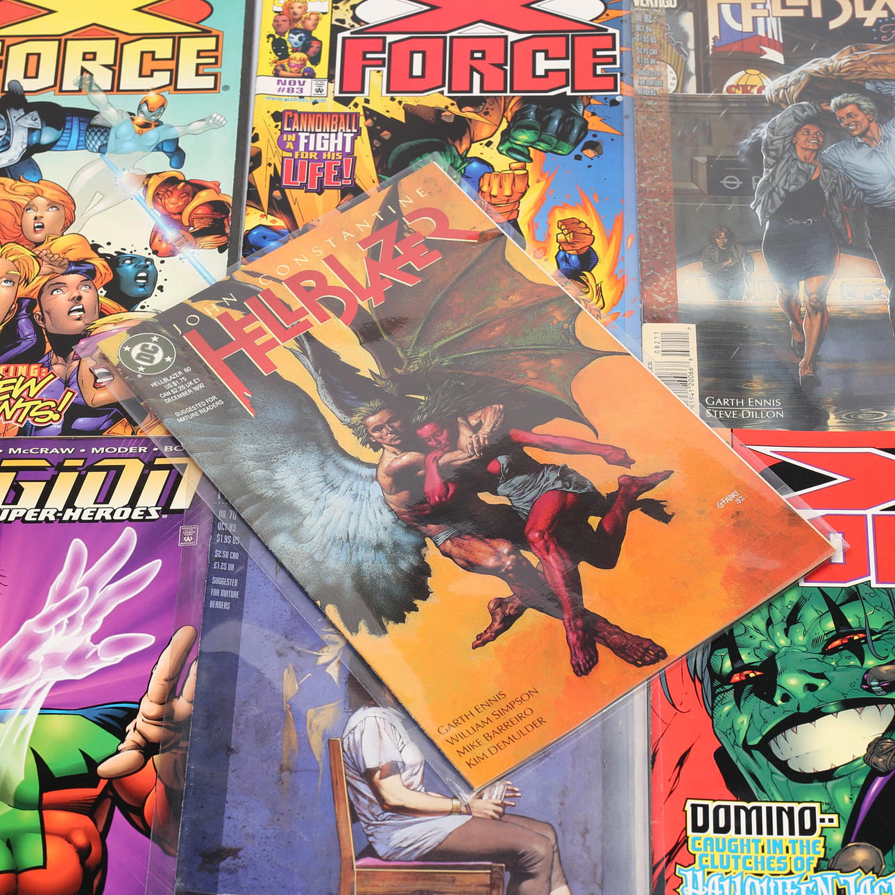 COMIC BOOKS, Approx. 110pcs, b.la. Hellblazer. DC comics.