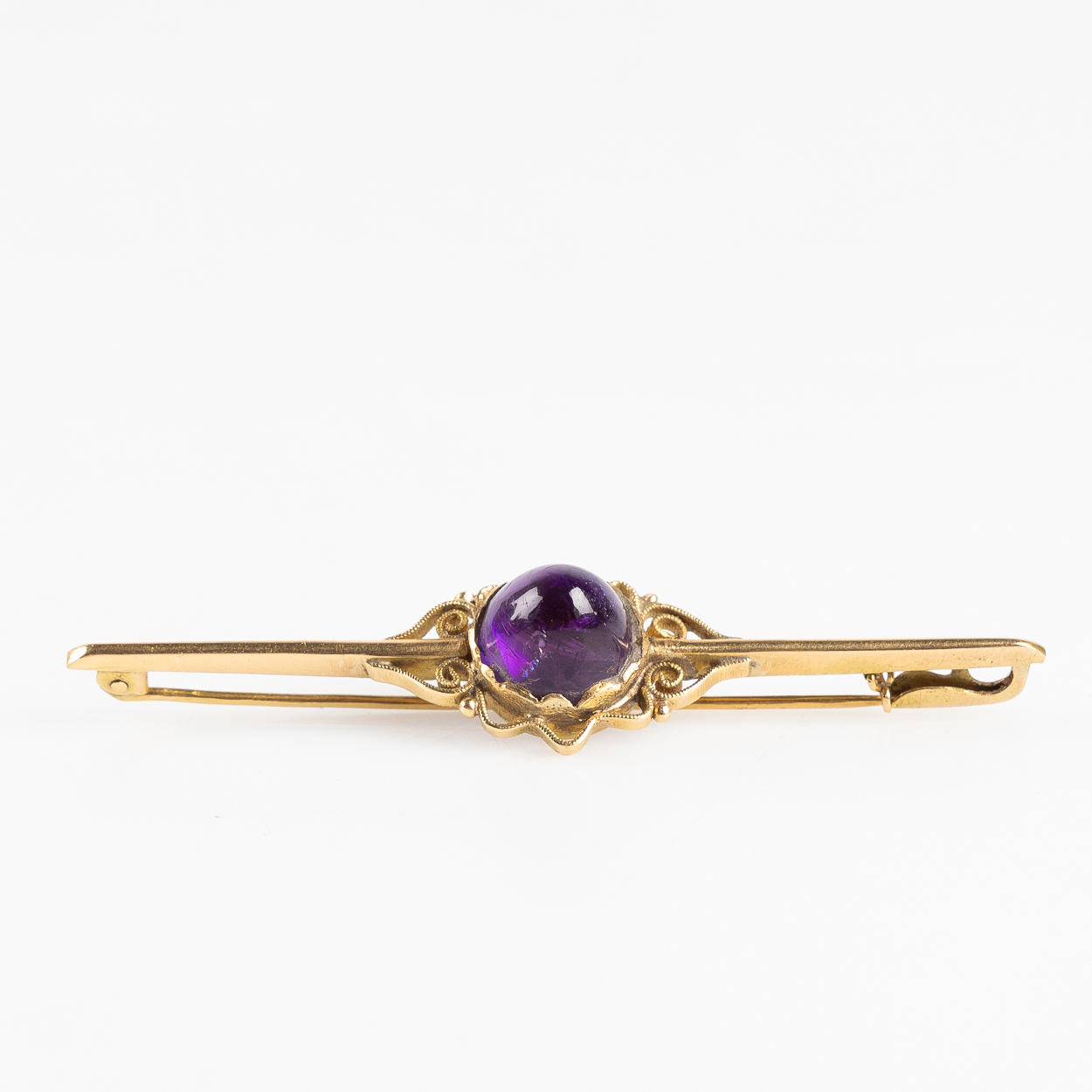 Eine Brosche, 18 K Gold, Westerdahl & Petterson, Norrköping 1930.