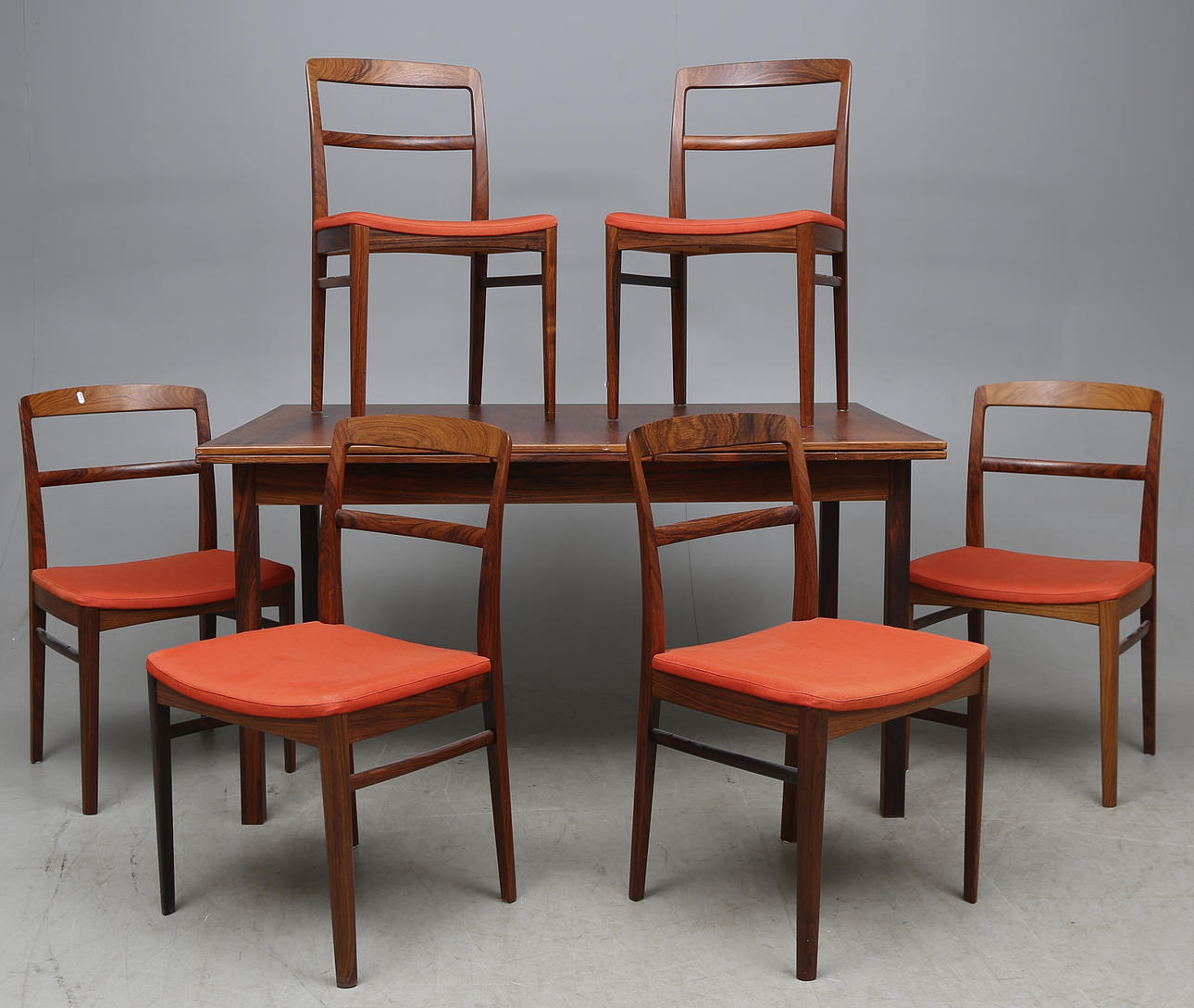 MATSALSGRUPP, 7 delar, Troeds, Bjärnum, 1960-tal.