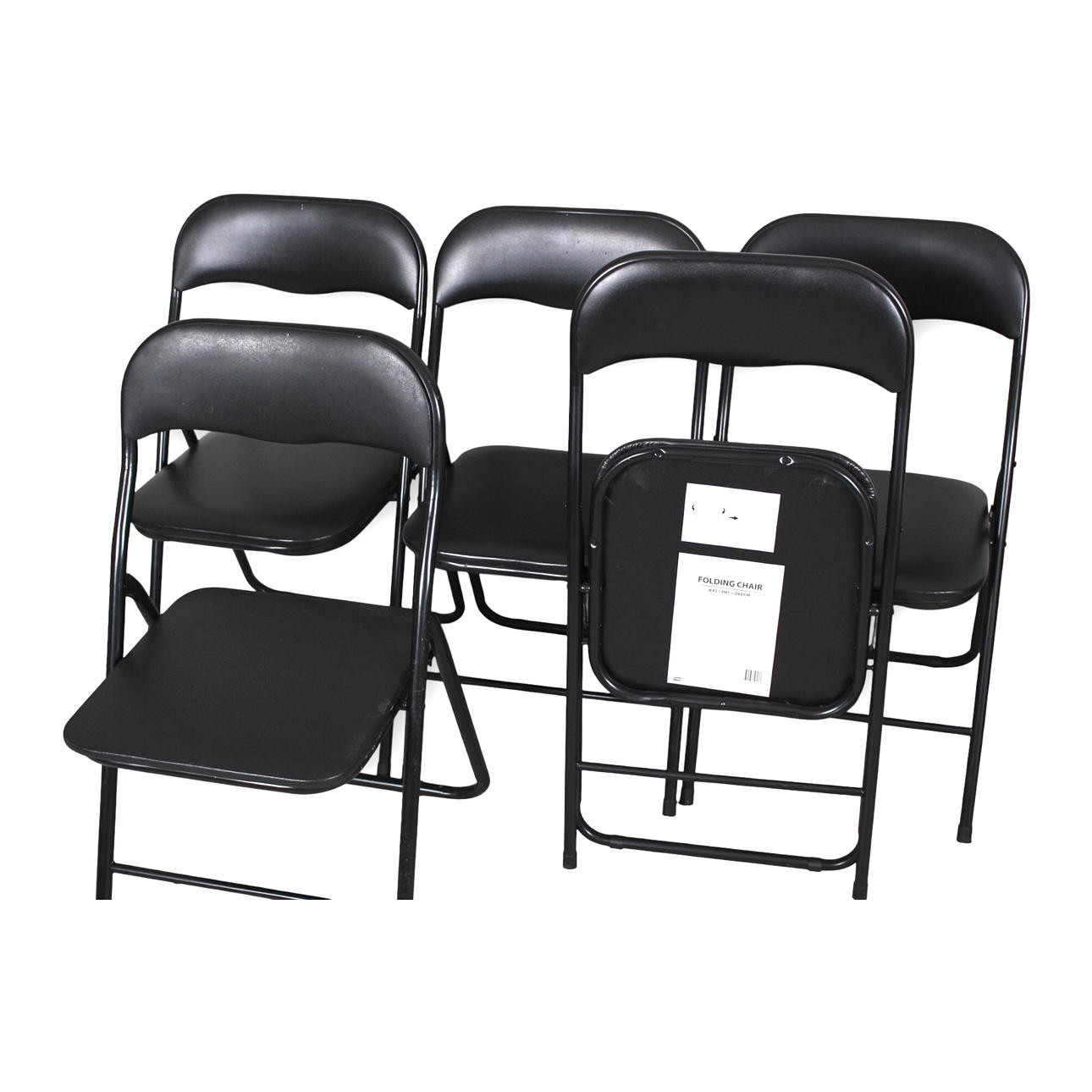 FOLDING CHAIR. 5 pcs. Present day.