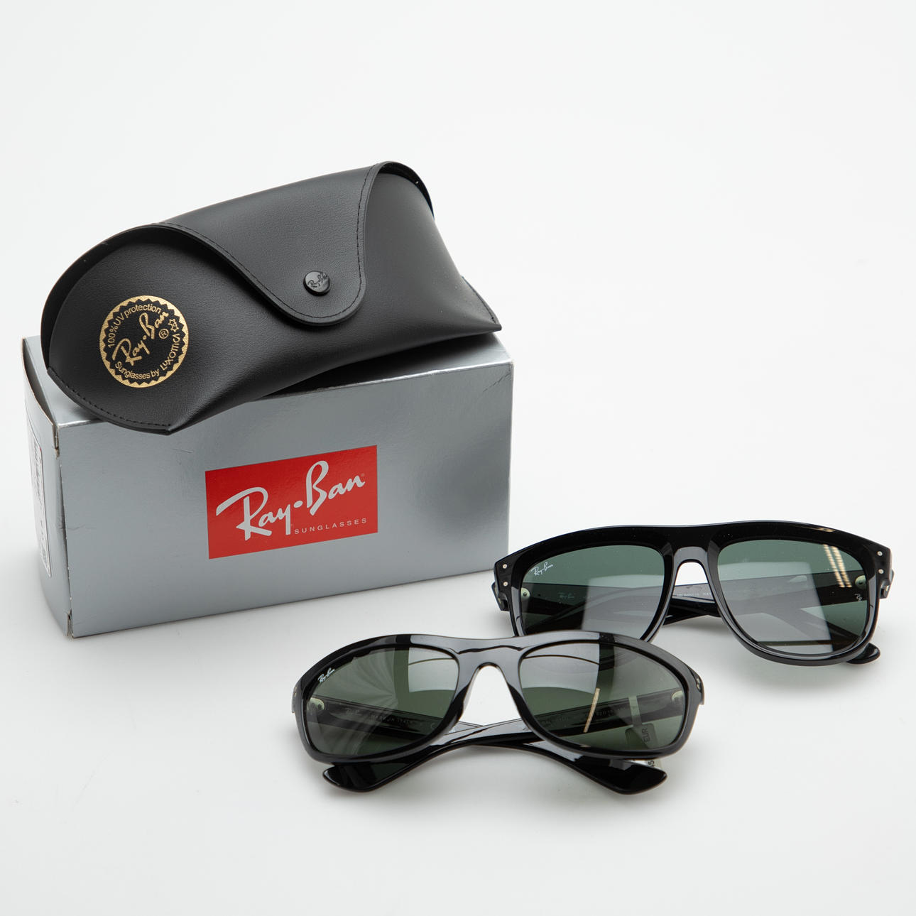 RAY-BAN. To solbriller, Boyfriend Reverse og Balorama (2).