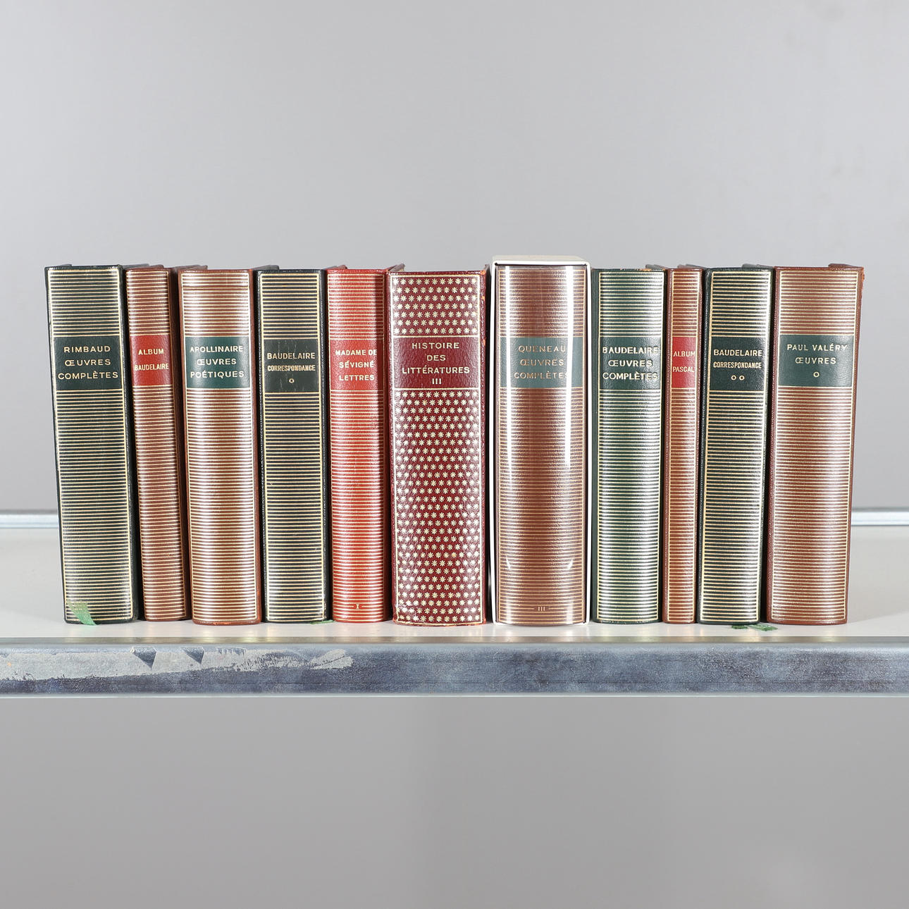 UNA CANTIDAD DE LITERATURA FRANCESA.