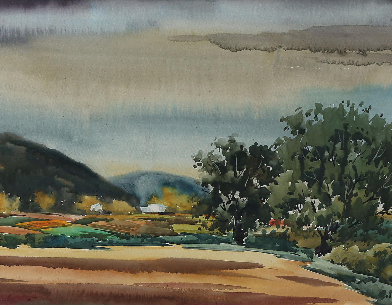 JUAN ROZAS. Landscape.