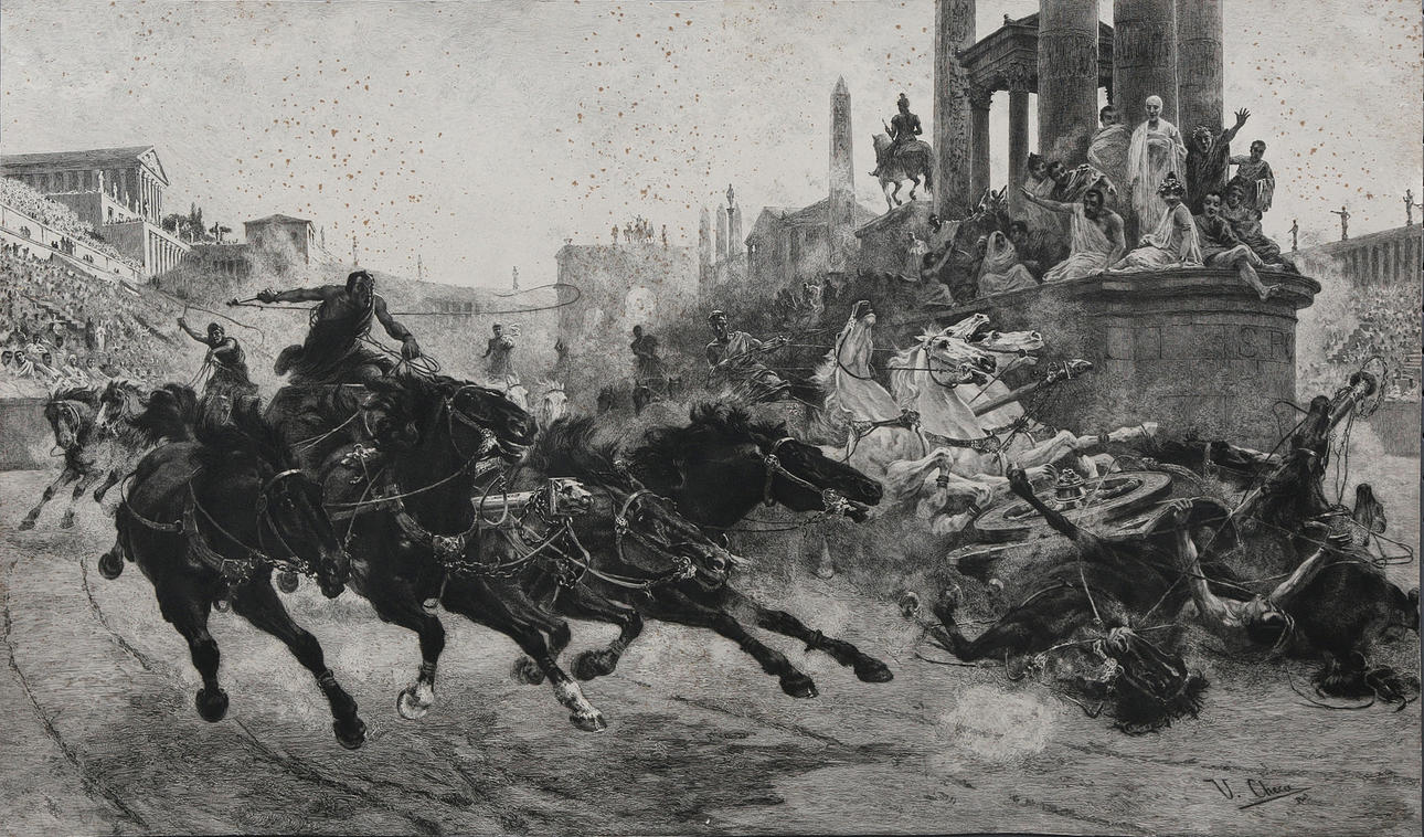 ULPIANO CHECA. „Wagenrennen, Rom unter Trajan“.