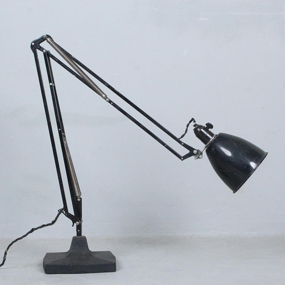 Tischleuchte / Industrieleuchte, Anfang 20. Jh.