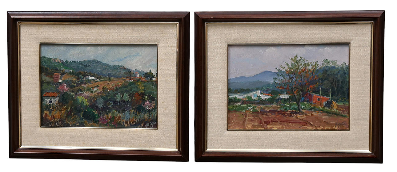 JOAN TOBELLA SERRA. Landschaften.