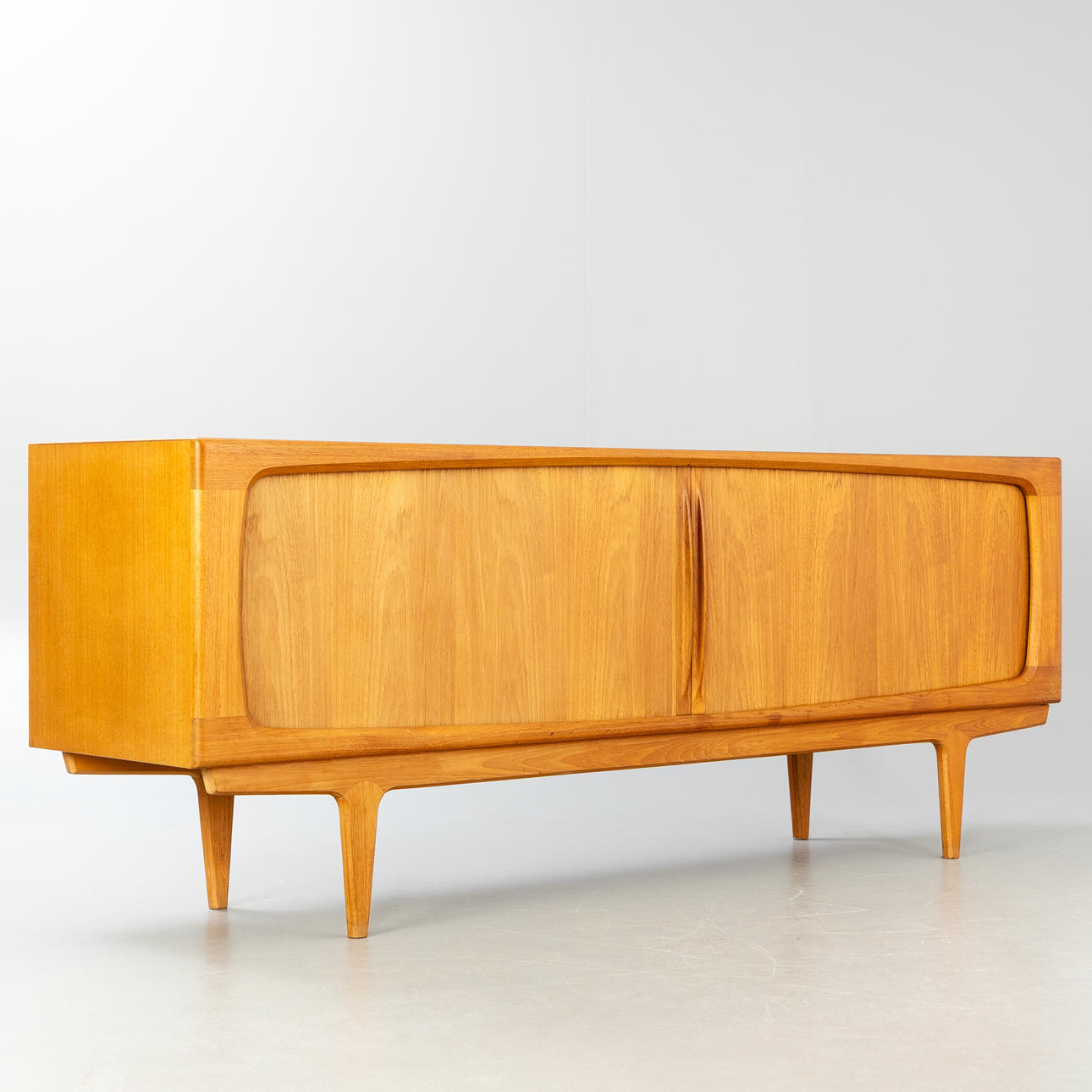 Bernhard Petersen & Son, teak sideboard with blind doors, Denmark.