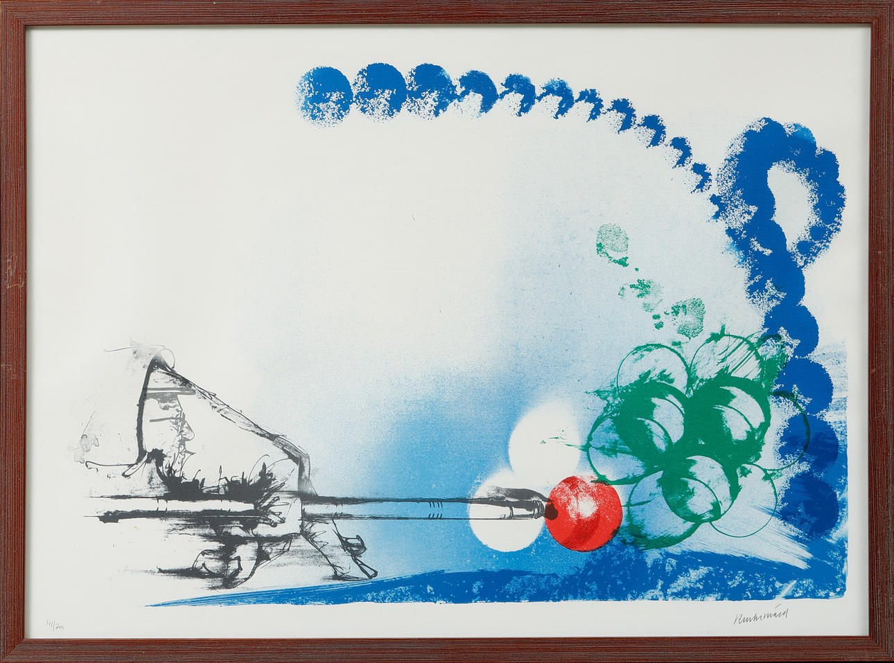 CARL FREDRIK REUTERSWÄRD. Three colour lithographs, signed and numbered 41/200.