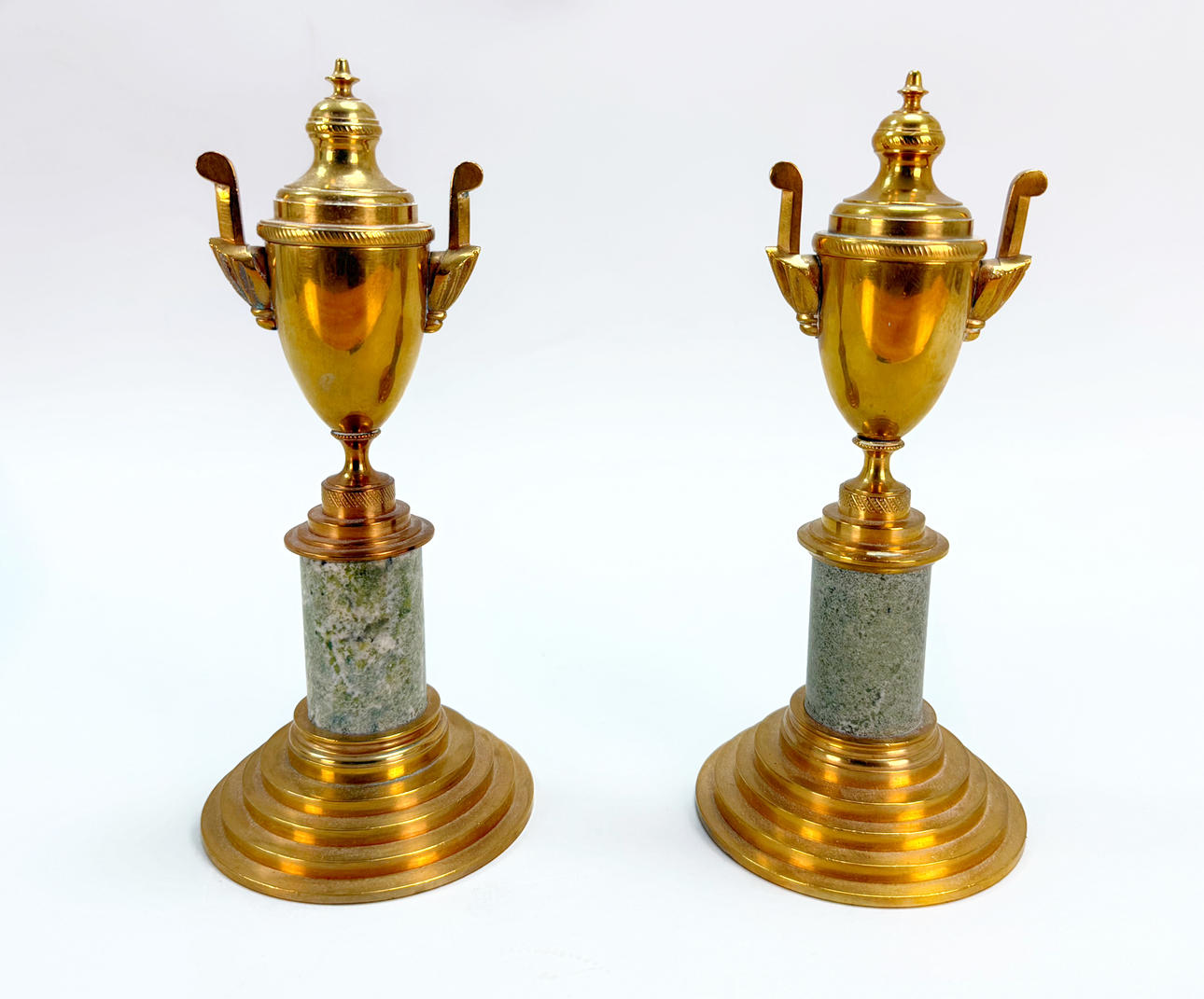 KASOLETIT - Pari, messinki, No 60, Skultuna.