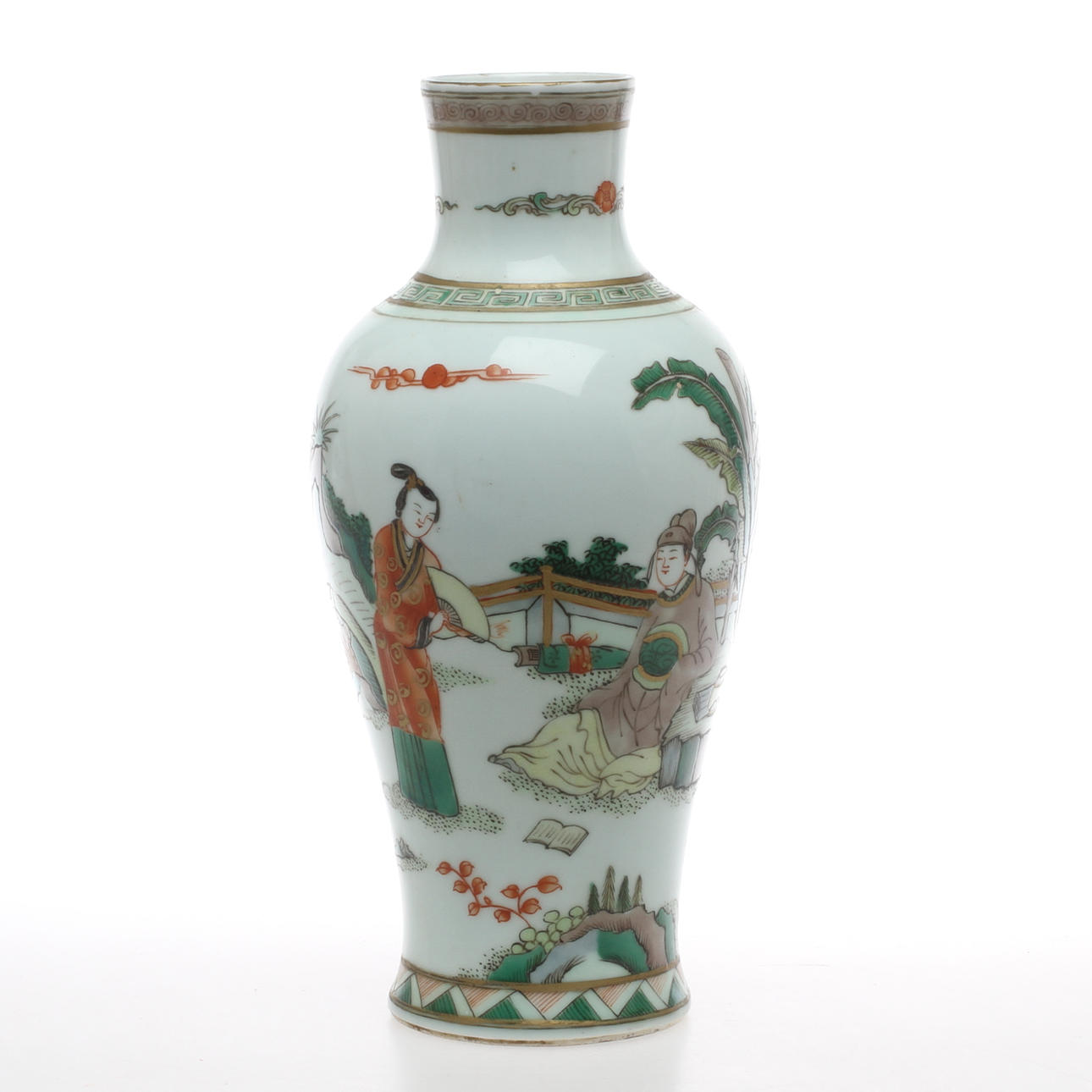 VAS, porslin, Kina, 1800-tal.