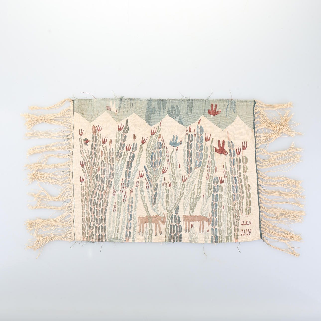 Et Wissa Wassef vægmaleri, Egypten.