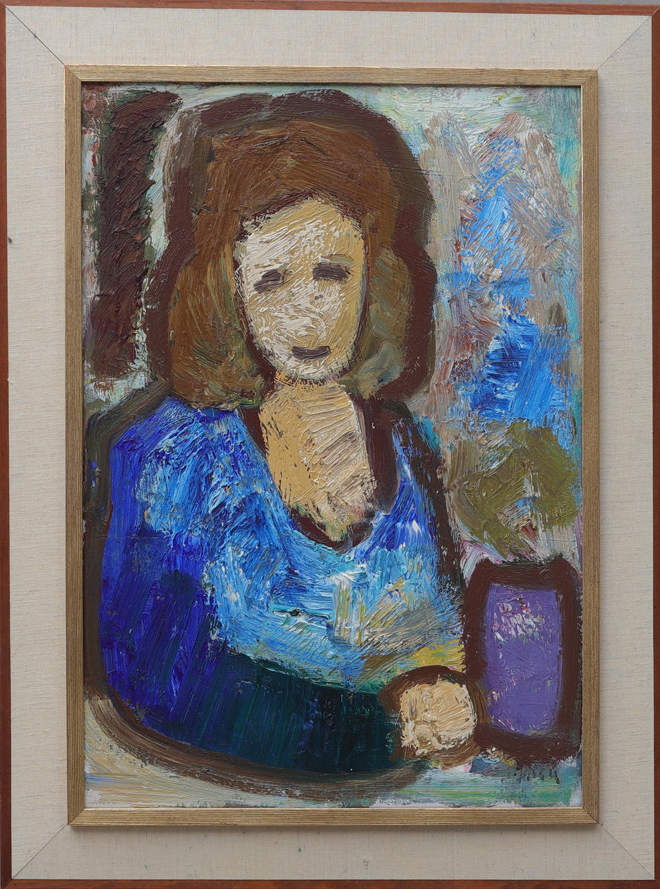 GÖSTA FALCK. oil on canvas, signed.