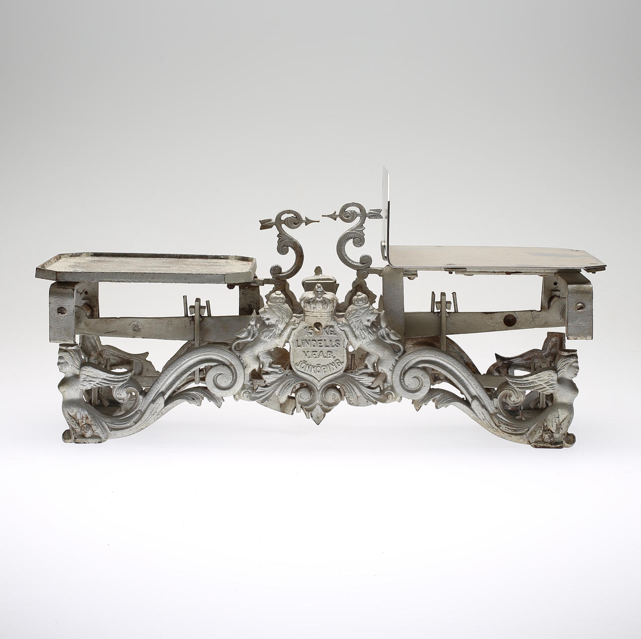 BALANSVÅG, gjutjärn, Lindells, Jönköping, tidigt 1900-tal.