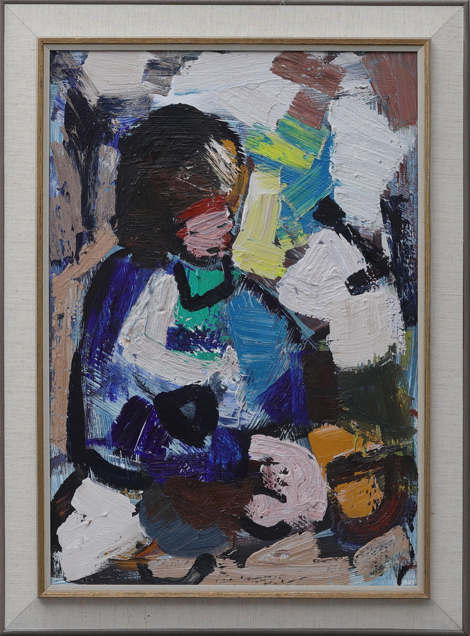 GÖSTA FALCK. oil on canvas, unsigned.