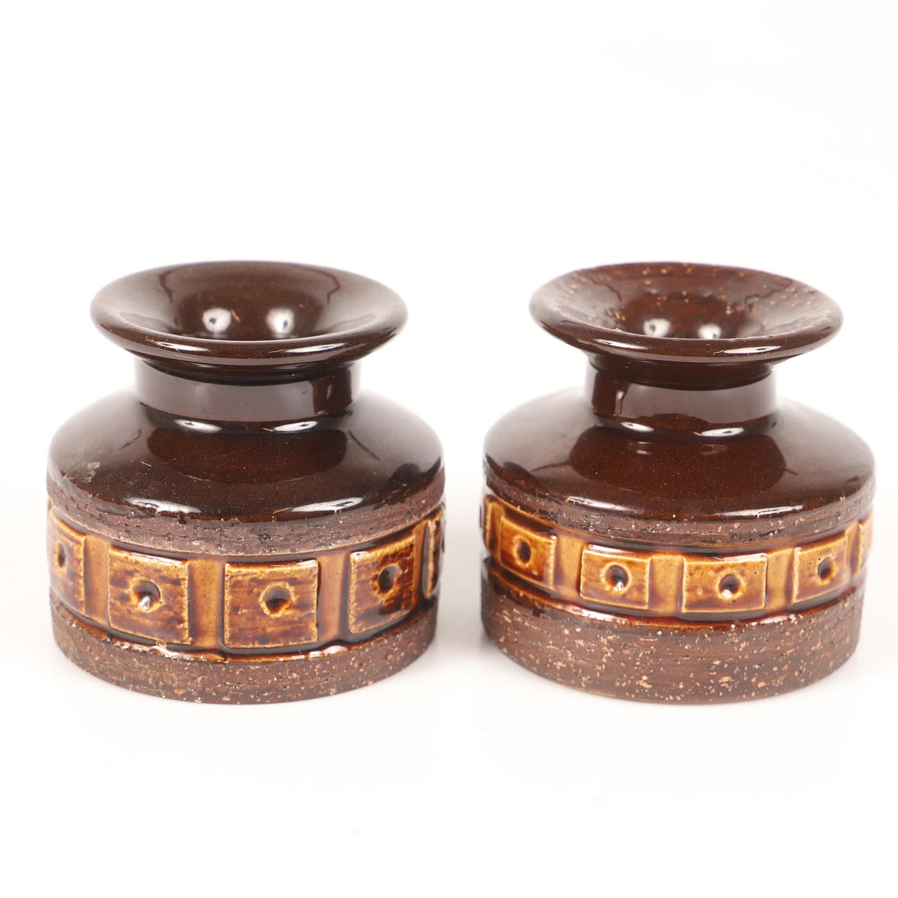 VASES, 1 pair, ceramics, Gabriel.