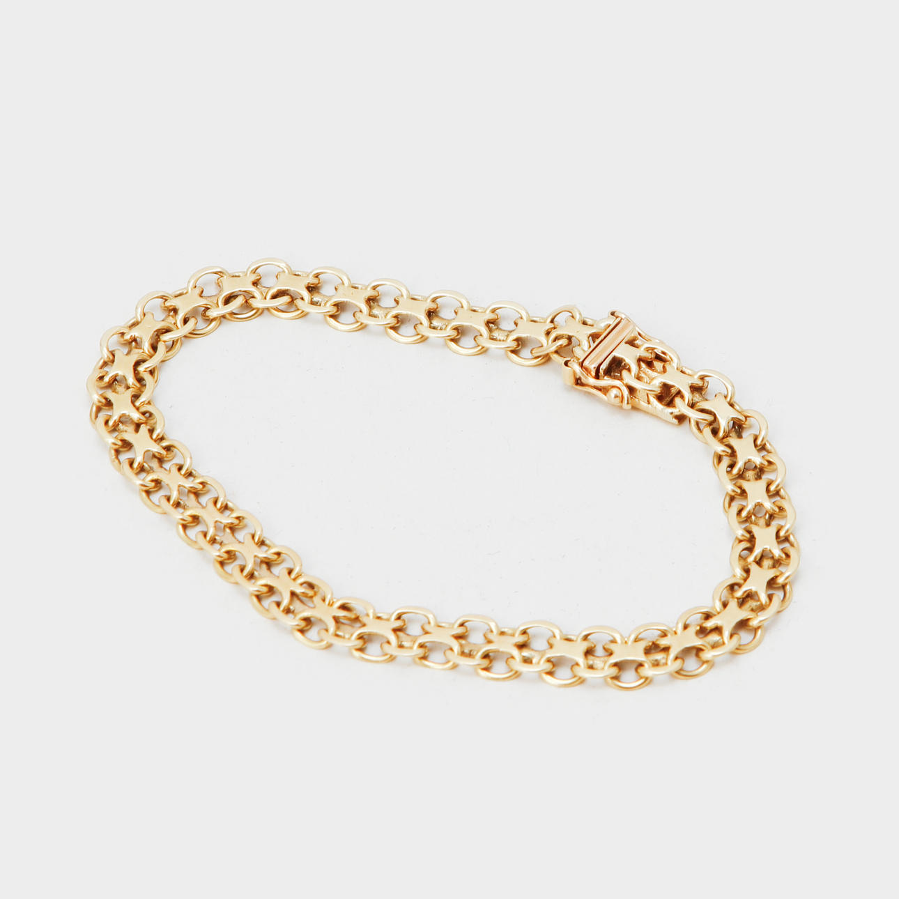 ARMLÄNK, 18k guld, vikt ca 12 gram.
