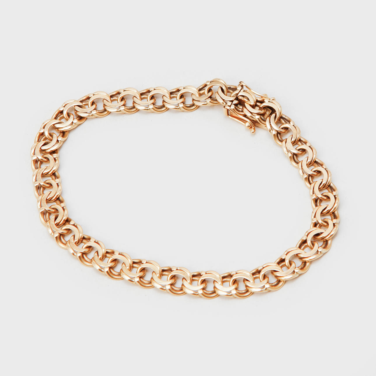 ARMLÄNK, 18k guld, vikt ca 16,6 gram.