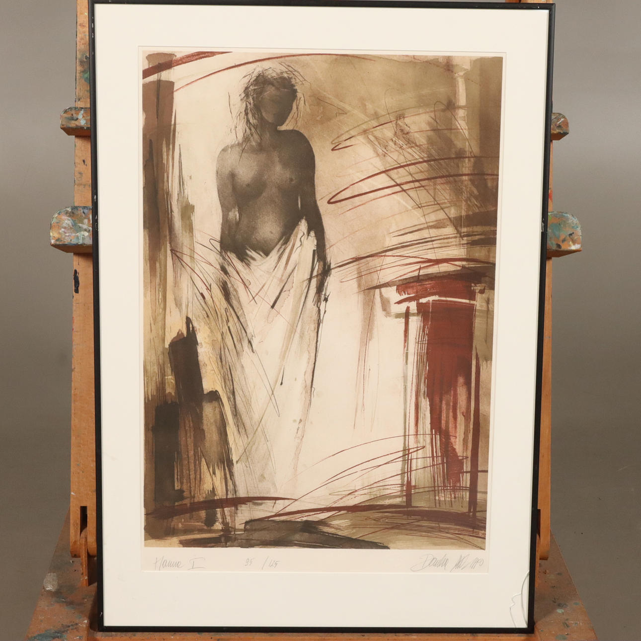 DANKA JAWORSKA. LITHOGRAPHY, signed and numbered.