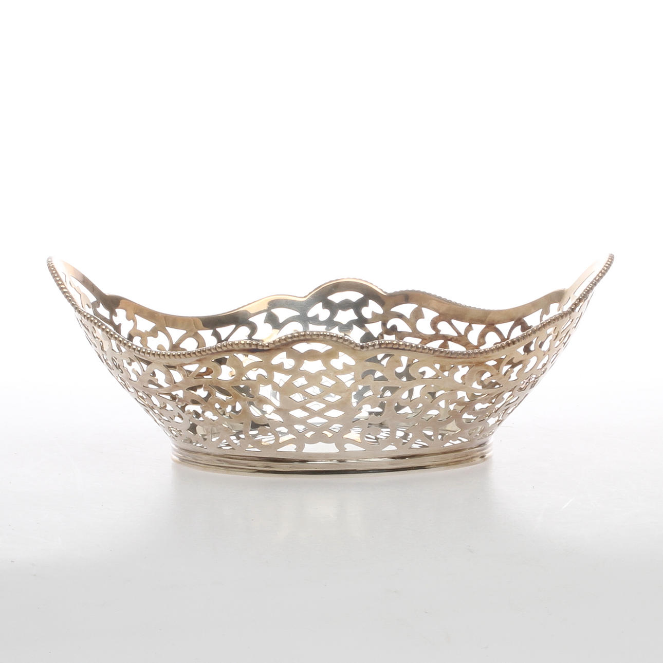 SKÅL, silver, svensk import, 1900-tal.