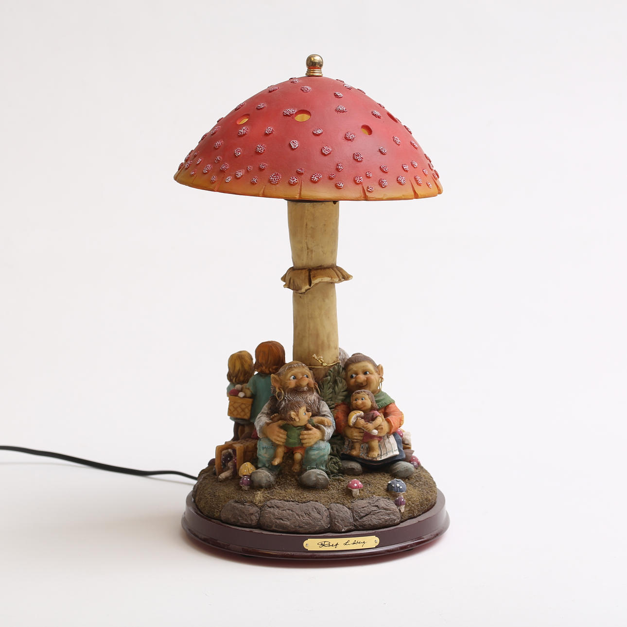 A table lamp, art mass, Rolf Lidberg, RBA.