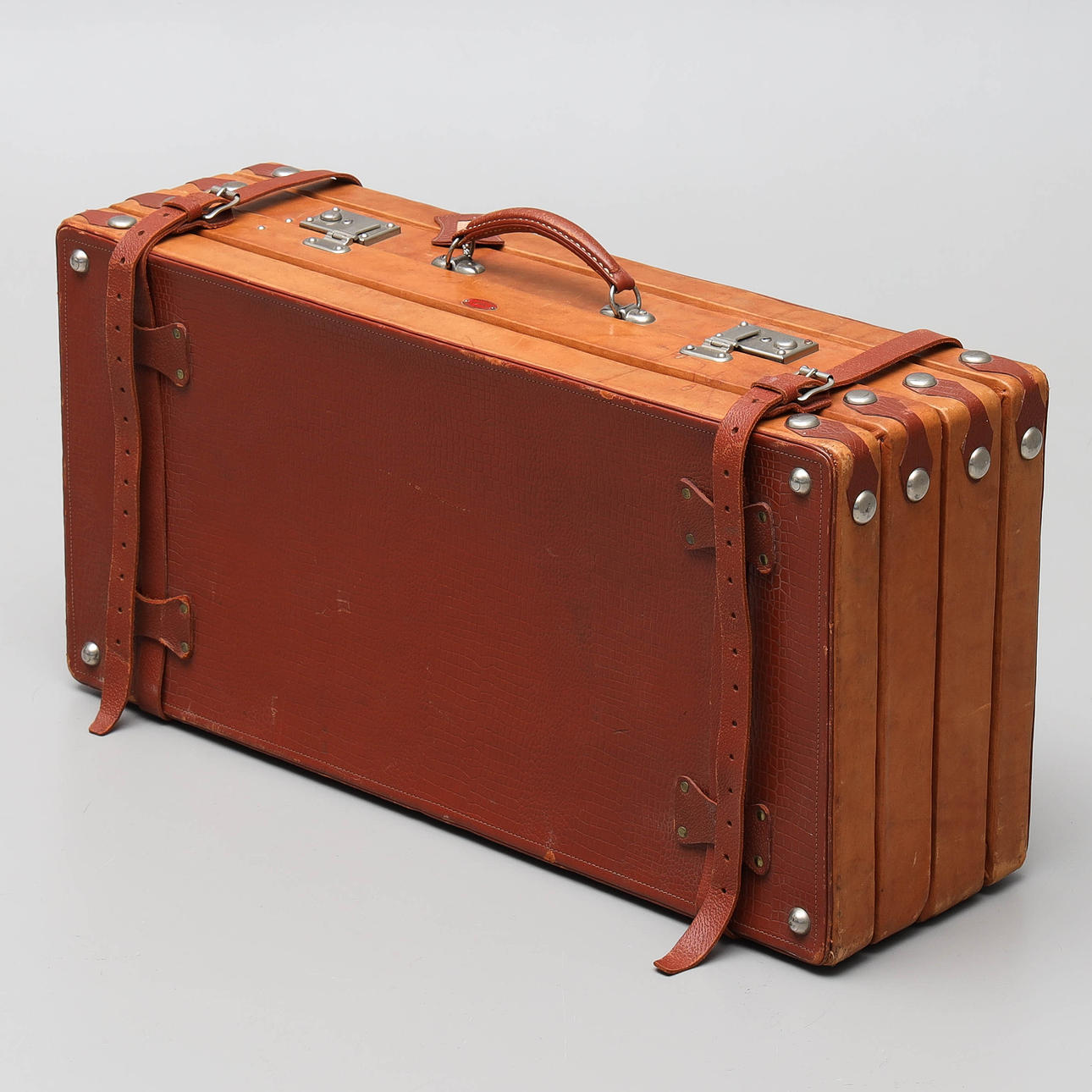 RESVÄSKA, läder, Colombia, 1900-tal.