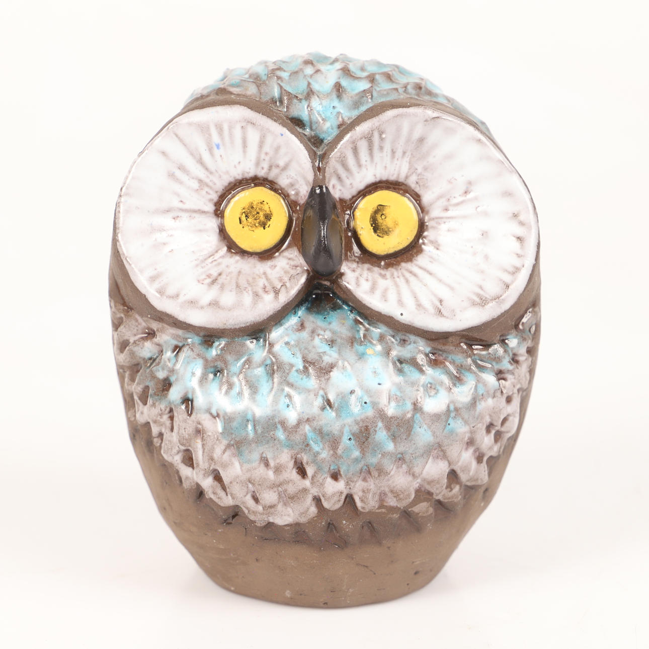 FIGURINE, owl, ceramics, Ninnie ceramics.
