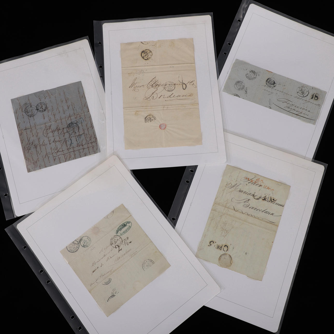 PRE-PHILATELY, ROYAL LETTERS, ENGRAVINGS.