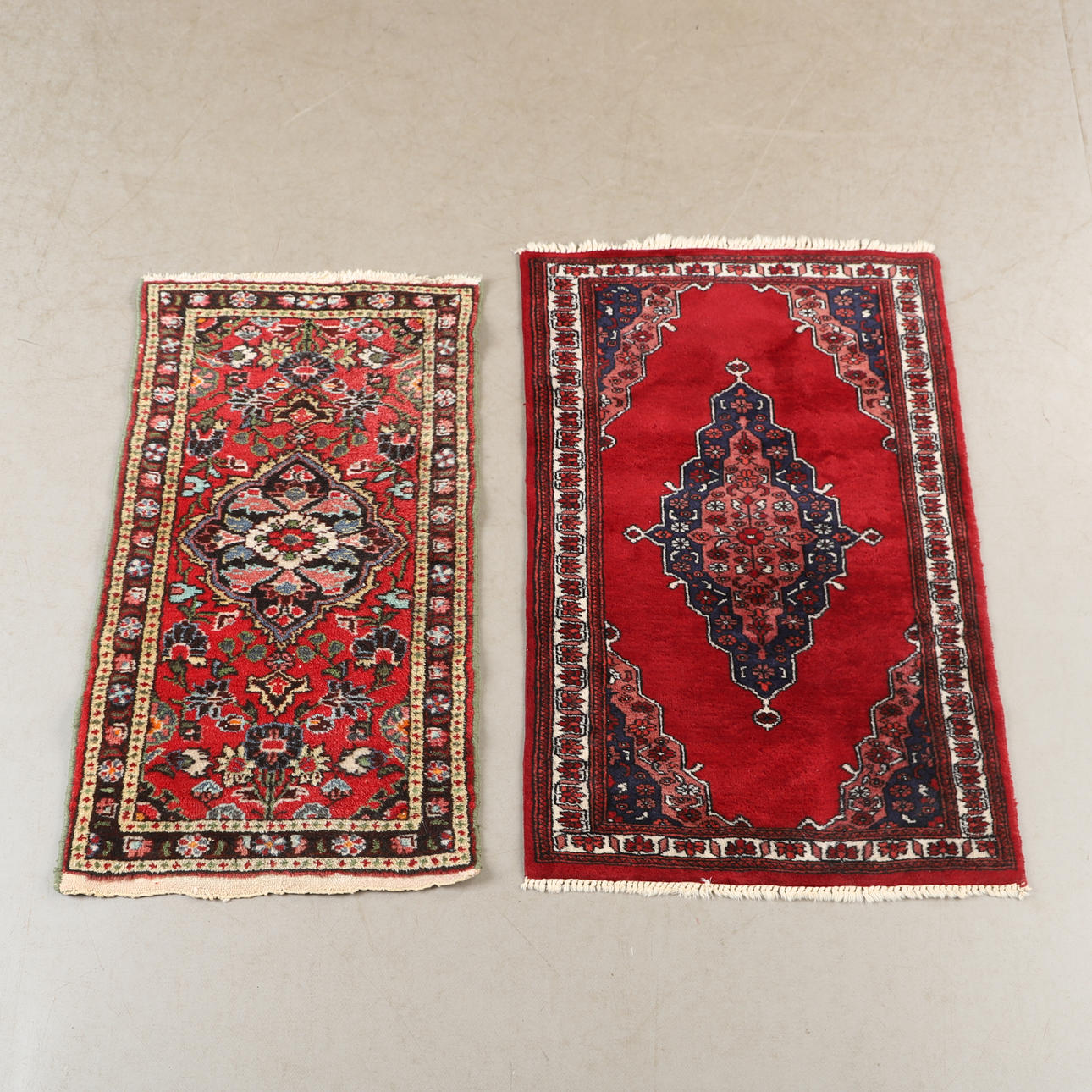 RUGS, 2 pieces, oriental.