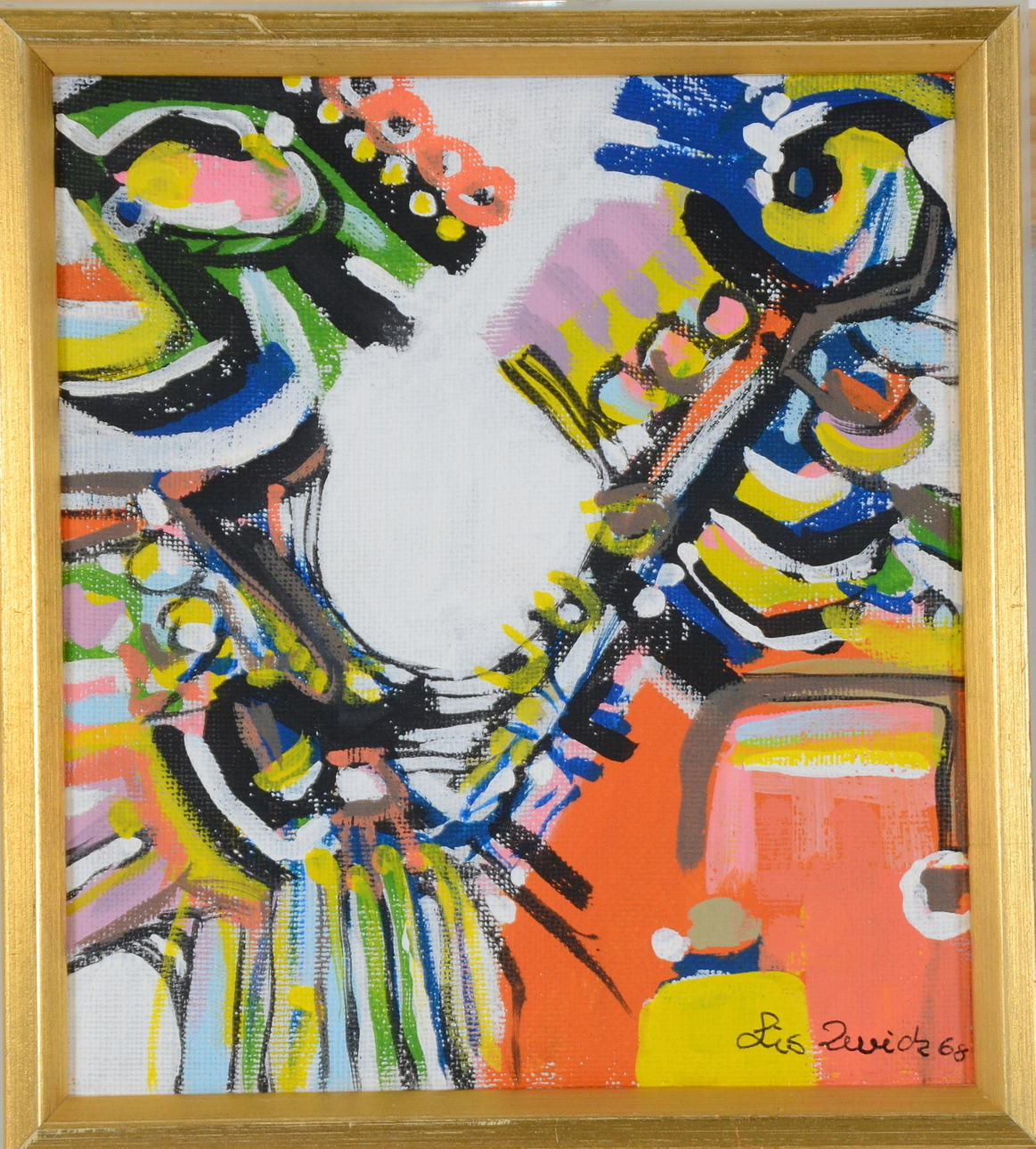 LIS ZWICK. Olja på duk.