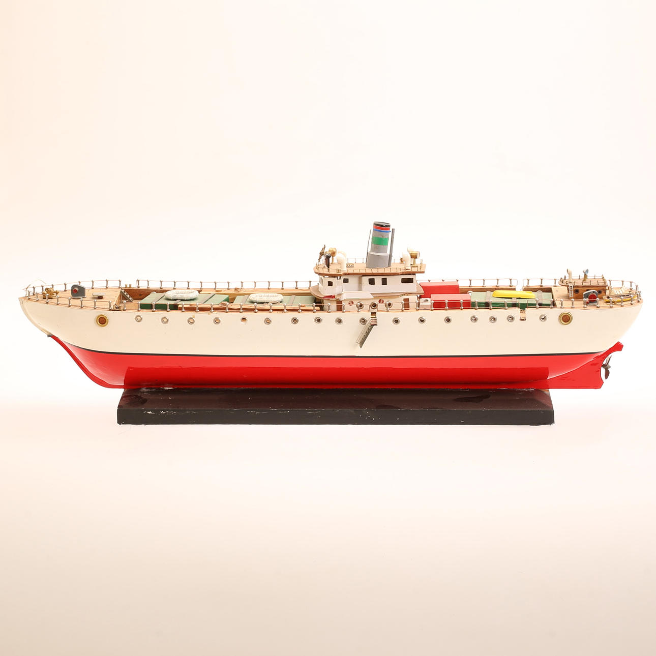 MODEL SHIP, wood.