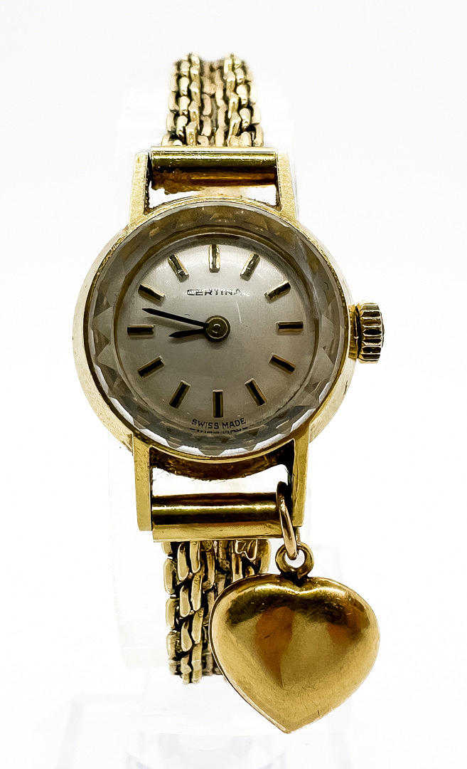 DAME ARMBÅNDSUR, Certina, 18kt guld.