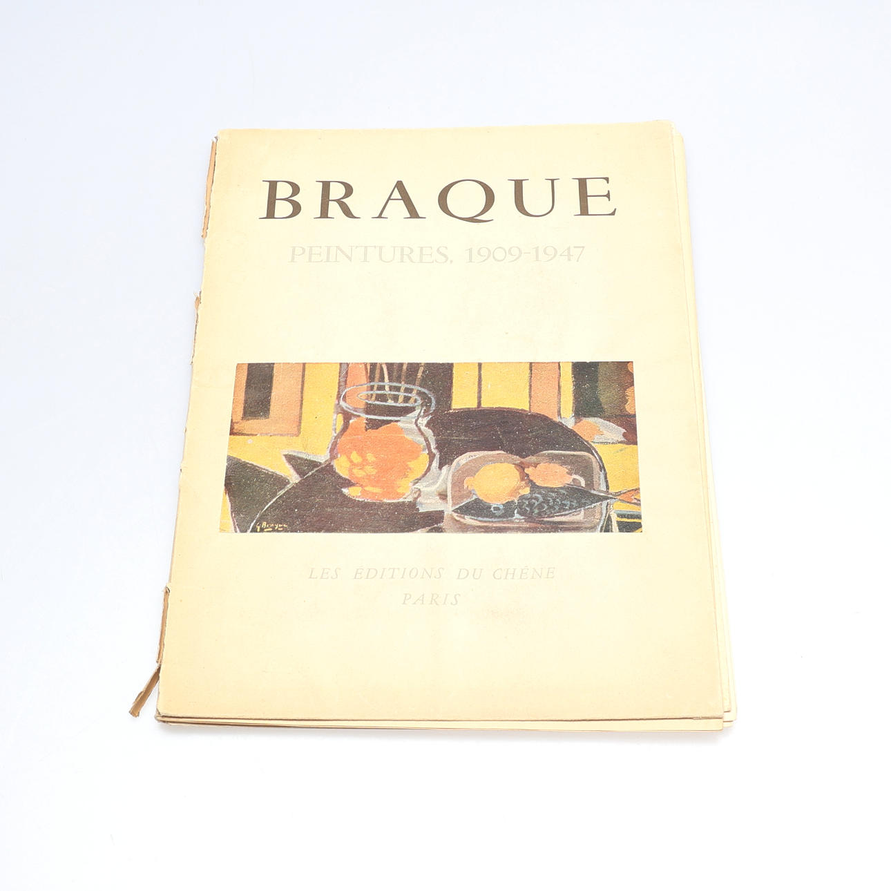 BOOK. 16 print after Georges Braque.