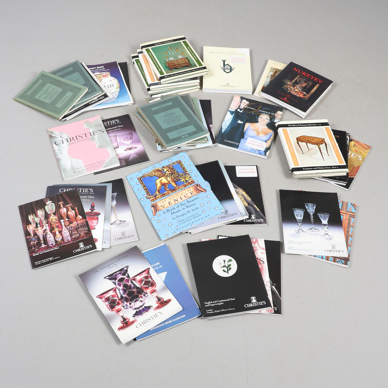 EN SAMLING AF AUKTIONSKATALOGER.